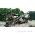 Wheeled Mobile Jaw Crusher/Tyre Type Mobile Crushing Station